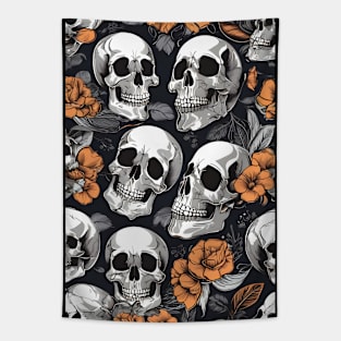 Cool Skull pattern Tapestry