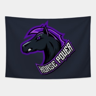 Horse Power Mascot Tapestry