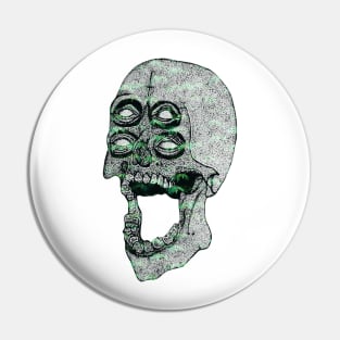 Hysteria Skull Pin