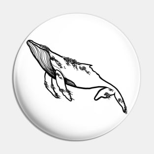 Humpback Whale Pin