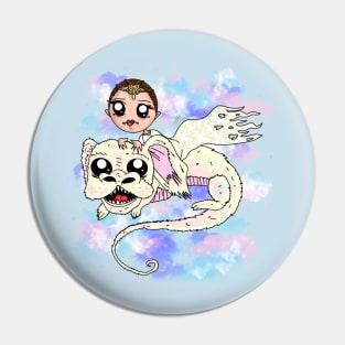 Luck Dragon Princess Pin