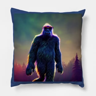 Dope Sasquatch in Nature Pillow