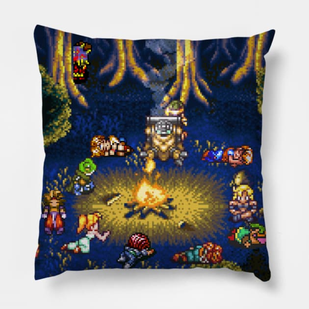 RPG United Pillow by Retroverse