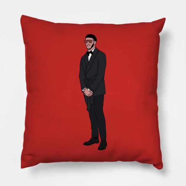 LZ outfit of the day Pillow by rsclvisual