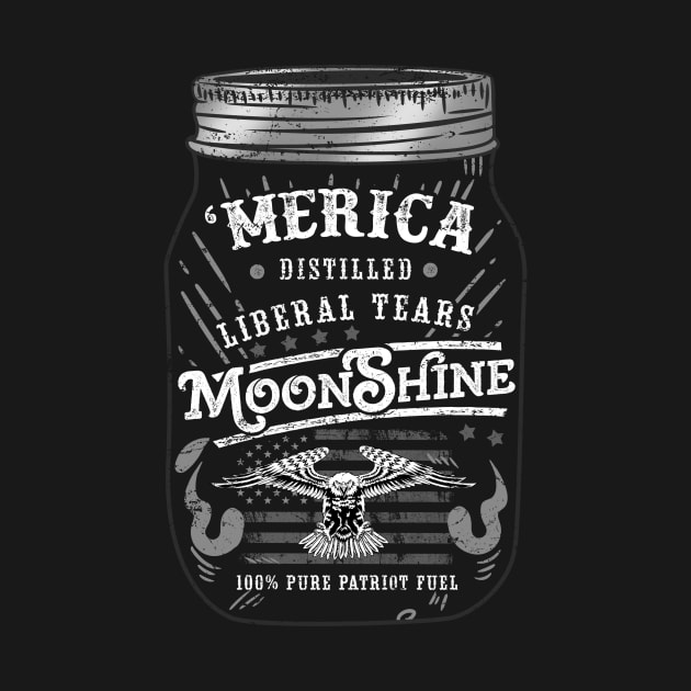 Funny Moonshiner - Moonshine Spirit Gift by biNutz