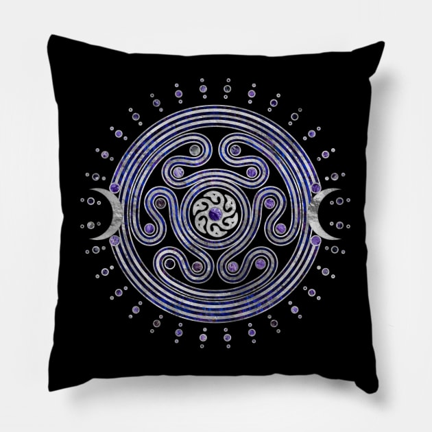 Hecate Wheel Pillow by Nartissima