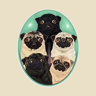 Five Pugs T-Shirt