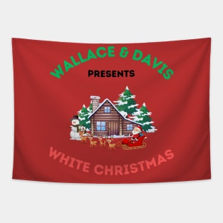 White Christmas Tapestry