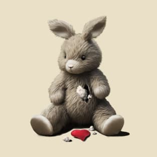 Teddy rabbit without a heart. Palm Angels T-Shirt