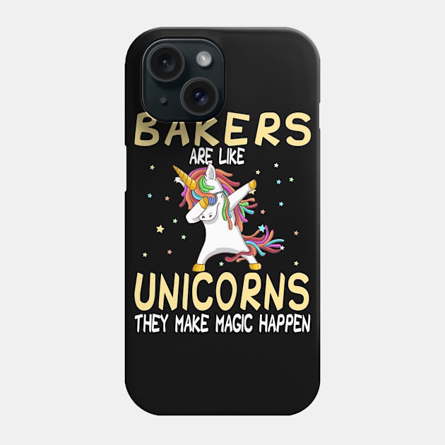 Bakers Are Like Unicorns They Make Magic Happen Phone Case by followthesoul