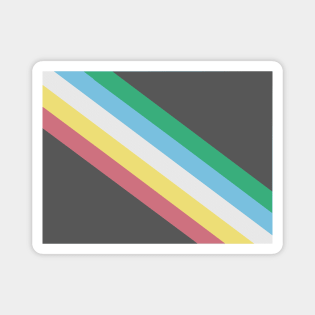 Disability Pride Flag - Image Only Magnet by dikleyt