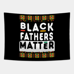 Black Father's Matter Tapestry