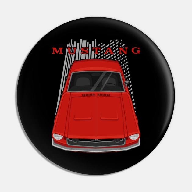 Ford Mustang Fastback 1968 - Red Pin by V8social