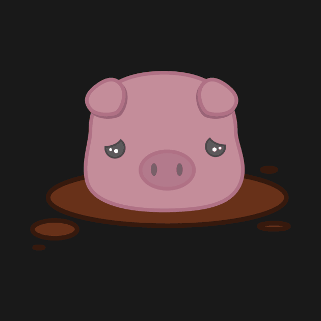 Sad Pleasantly Plump Piggy by seekingcerulean