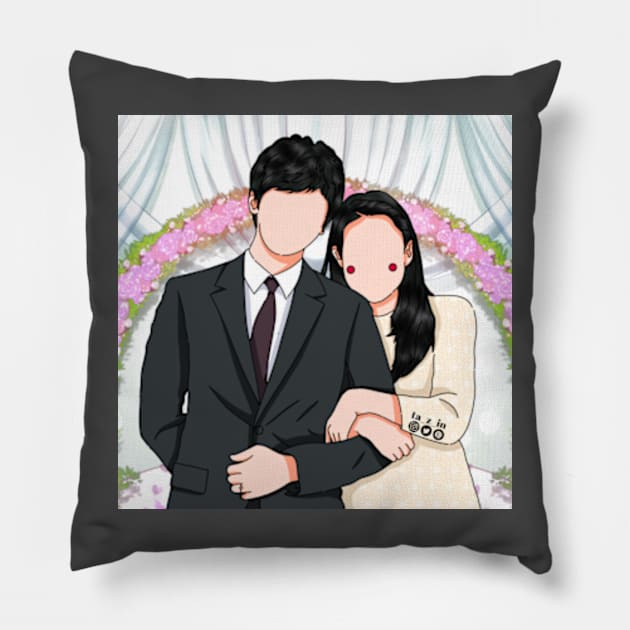 My Girlfriend is Gumiho Pillow by ayshatazin