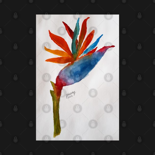 Bird of Paradise Painting by jhsells98