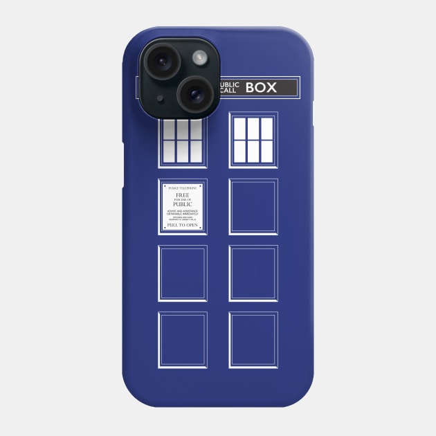 Police Box panels Phone Case by andrew_kelly_uk@yahoo.co.uk