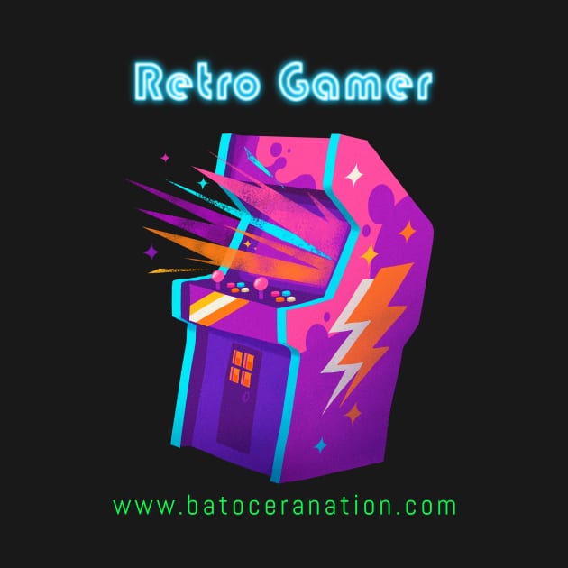 Retro Gamer Logo 8 by Batocera Nation