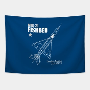 Mig-21 Fishbed Tapestry