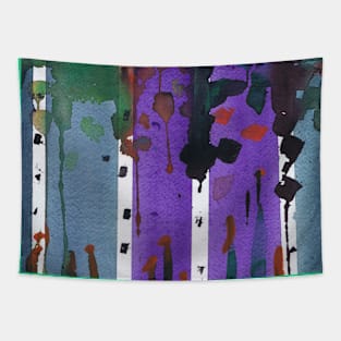 Birch Trees Tapestry