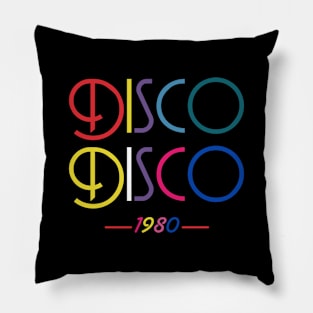 DISCO DISCO 1980 Pillow