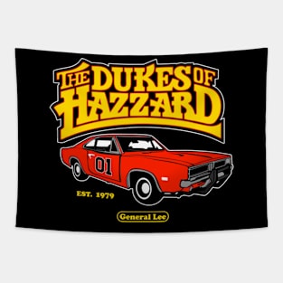 Dukes Of Hazzard Racing Adventures Tapestry