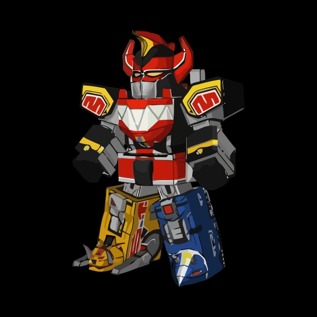 Chibi Megazord by conatron13