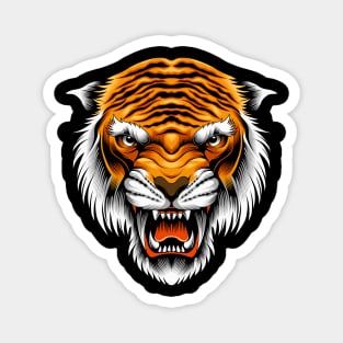 Tiger Head Magnet