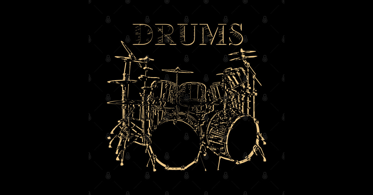 BASS DRUMS Bass Drums Sticker TeePublic