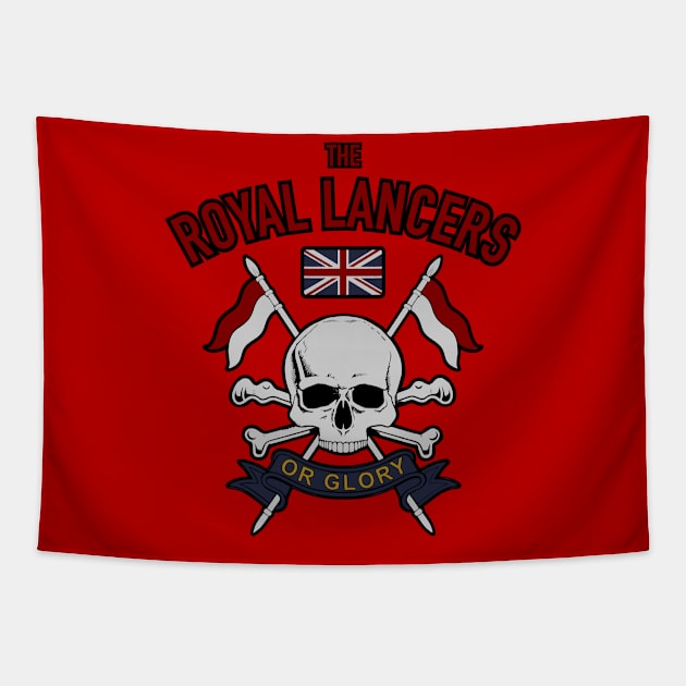 Royal Lancers Tapestry by Firemission45