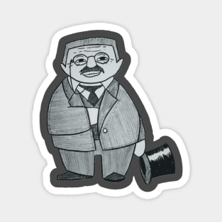 Chibi Teddy Roosevelt Magnet