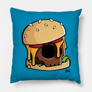 Lluksy Burger Pillow