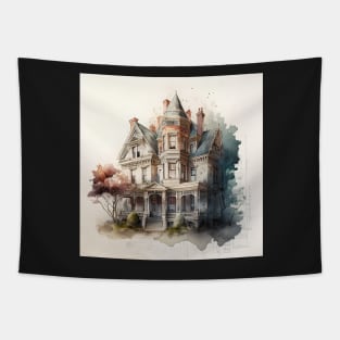 Muted Victorian Beauty Tapestry