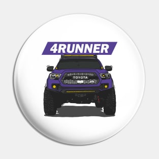 4Runner Toyota Front View - Purple Pin