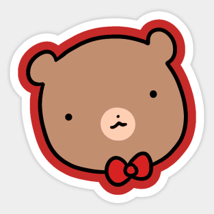 Red Bow Stickers