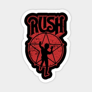 Rush Band Vintage Magnet