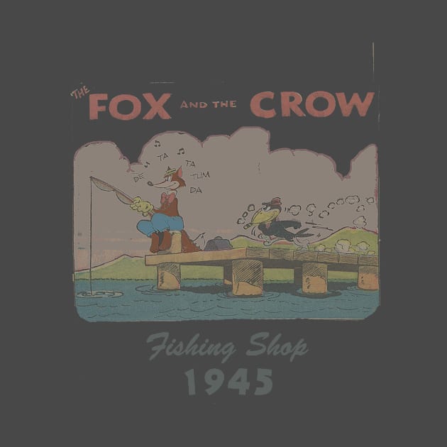 Fox and Crow's Fishing Shop by FoxyCrow23