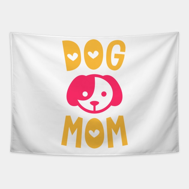 Dog Mom Tapestry by Ombre Dreams