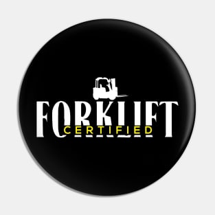 Forklift Certified Pin