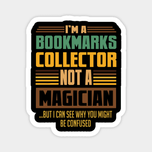 Bookmarks Collector Retro Vintage Style Magnet