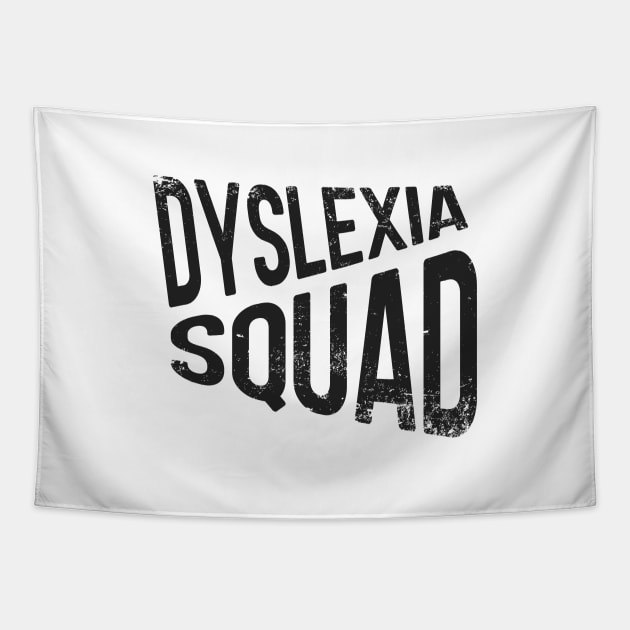 Dyslexia Squad Tapestry by Zen Cosmos Official