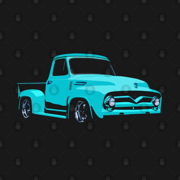 1955 Ford F-100 - stylized by mal_photography