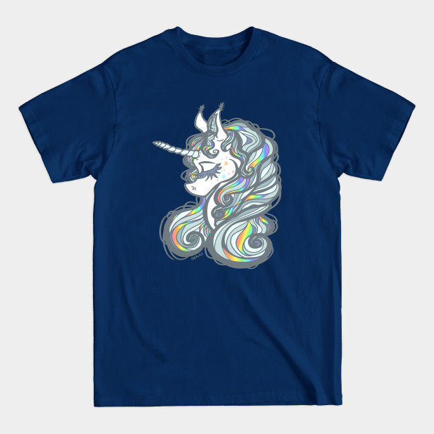 Discover Rainbow Holographic Unicorn - Rainbow Unicorns - T-Shirt