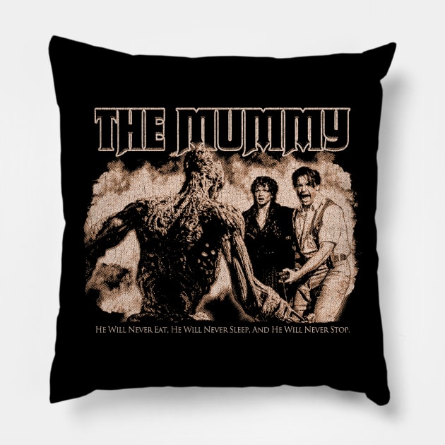 The Mummy Pillow by nickbaileydesigns