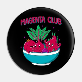 Magenta Club Pin