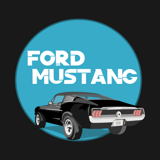 Ford mustang by mypointink