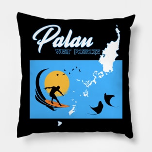 Palau West Passage Surfing Pillow