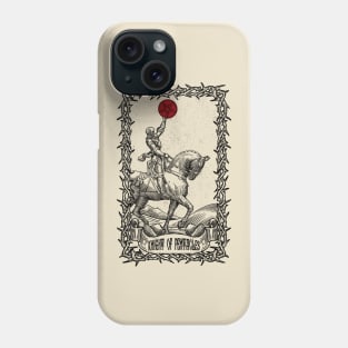 Knight of Pentacles Phone Case