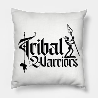 Women's African Tribal Warrior Design Pillow