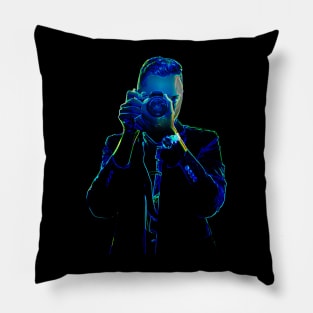 Cyber Photographer Pillow